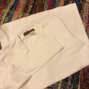 WHITE Long Sleeve Shirt Size XS